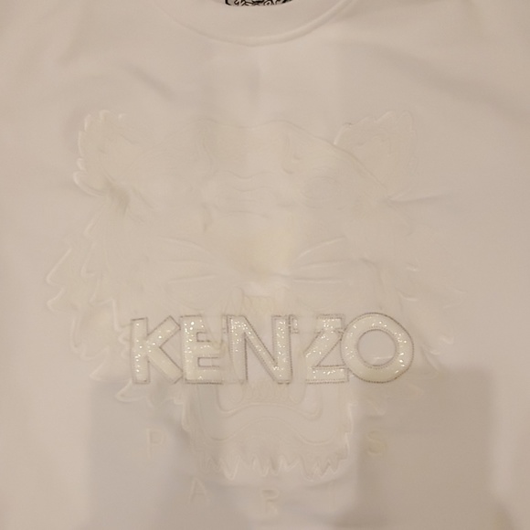 Kenzo short sleeve sweatshirt dress size Medium - Picture 3 of 4